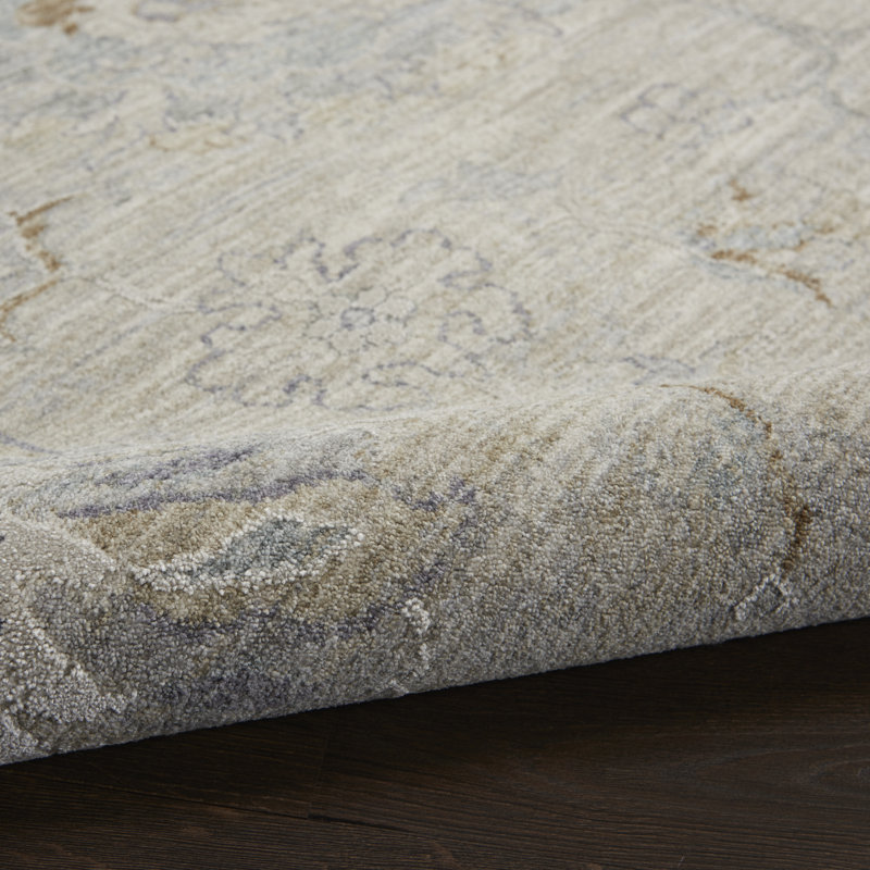 Oriental Area Rug, Rectangle 3'11" x 5'11"