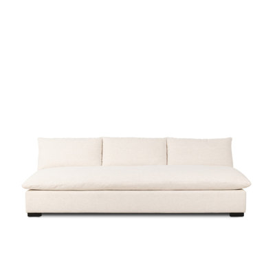 Sofa sans accoudoirs Aadit - 94 po