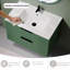 Meuble-lavabo vert 30 po sans lavabo