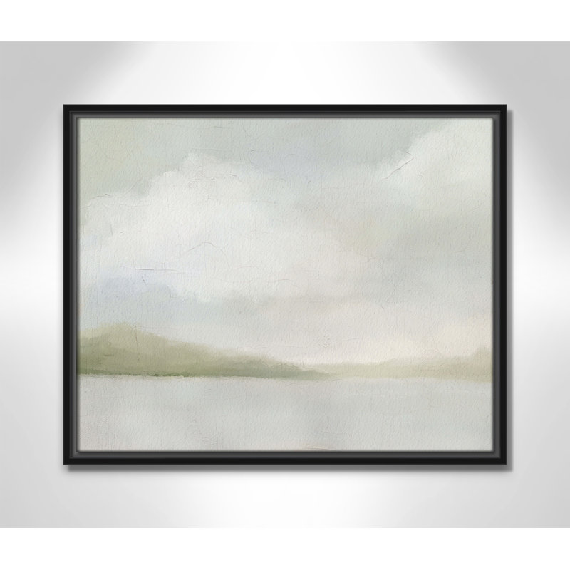 Queensland " A Tranquil Morning ", 17.5" H x 21.5" W, Black