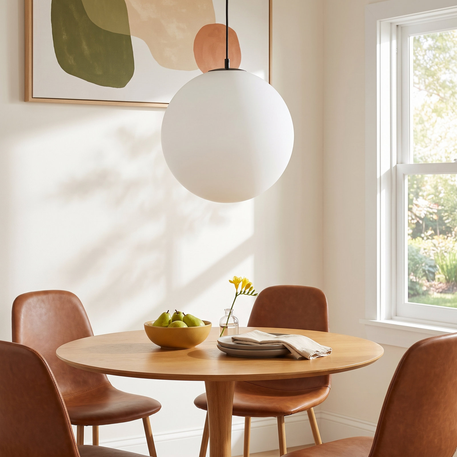 Isabell Dimmable Single Light Pendant, 138.25" H x 15.75" W x 15.75" D
