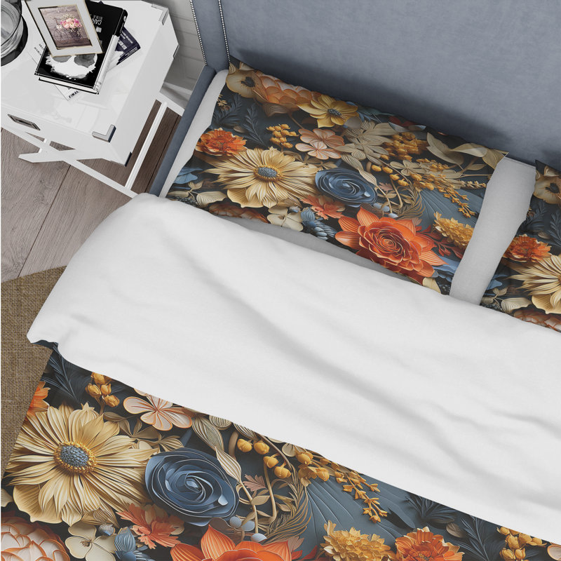 Ensemble de housse de couette Nako, Housse de couette pour très grand lit et 2 très