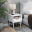 Regnald 40cm W Solid + Manufactured Wood Bedside Table