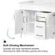 60'' Double Bathroom Vanity with Engineered Marble Top