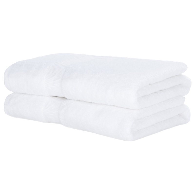 Synergy Cotton Bath Towel, White