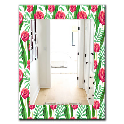 Glass Frame Mirror