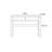 Nordic style modern simple console table-2092650121