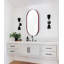Metal Oval Wall Mirror-88626379