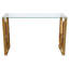 Console Table for Hallway Living Room Furniture, 120cm Slim Metal Entryway Table-86180310-86180309