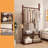 Classic Solid Wood Clothes And Hat Stand