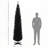 8' Artificial Pencil Christmas Tree
