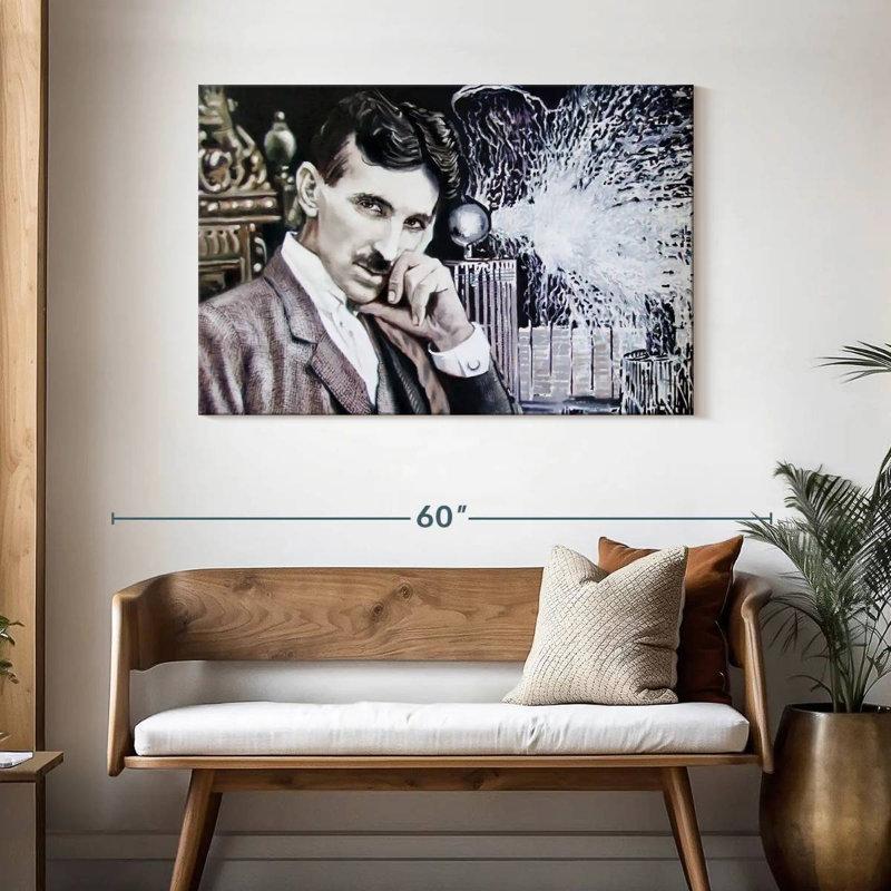 Leisha Tesla, 30" H x 45" W