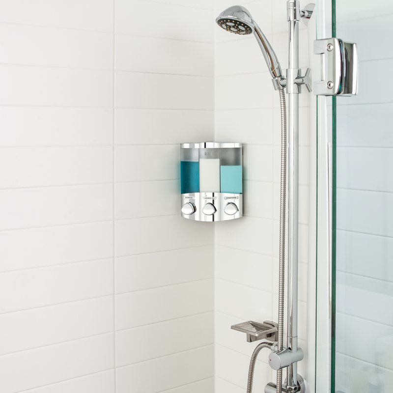 Distributeur de savon Euro Trio, Chrome