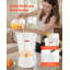 Beverage Dispenser, 10L Drink Dispenser for Parties, Plastic Juice Dispensers with Spigot Ice Chamber, Iced Tea Lemonade Juice Water Dispensers, for Restaurants, Hotels, Parties