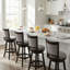 Tabouret de bar et de comptoir pivotant Hedia-1136922353