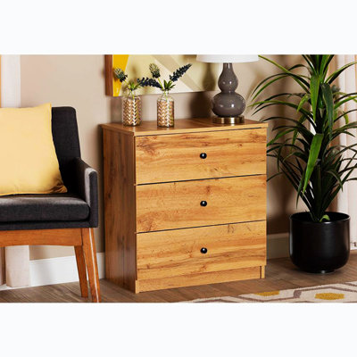 Commode d'appoint 3 tiroirs Ayley