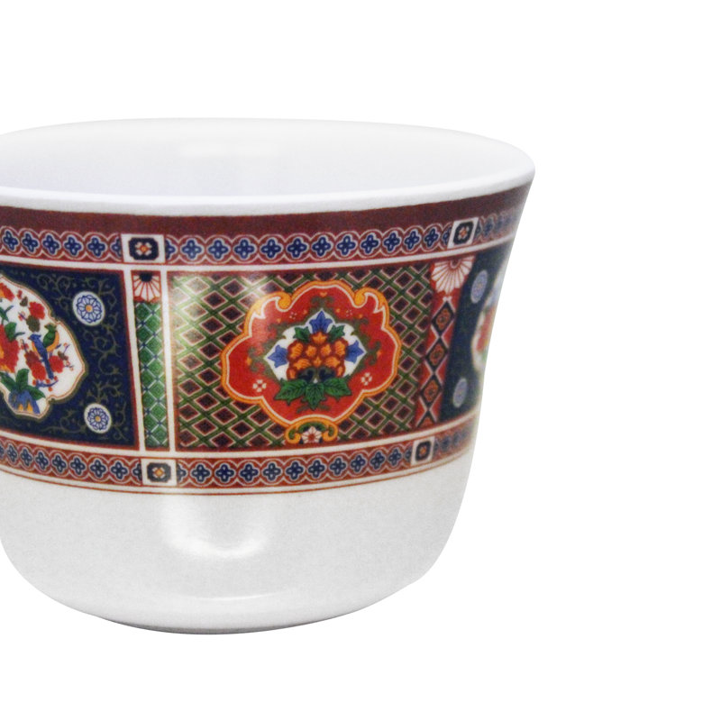 Peacock Melamine Teacup