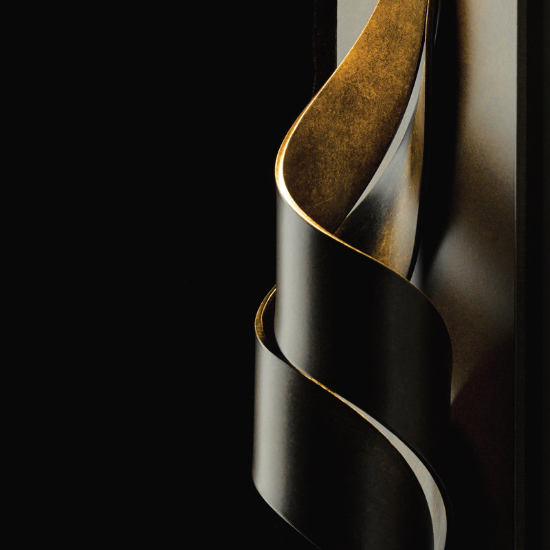 Plafonnier encastré Flux, Bronze côtier
