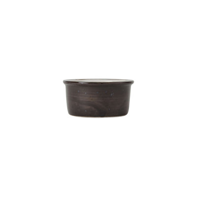 Tuxton Artisan Geode Round Stainless Steel 1 Piece Ramekin / Soufflé Dish Bakeware Set