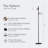 Sphere 65" LED Tree Floor Lamp