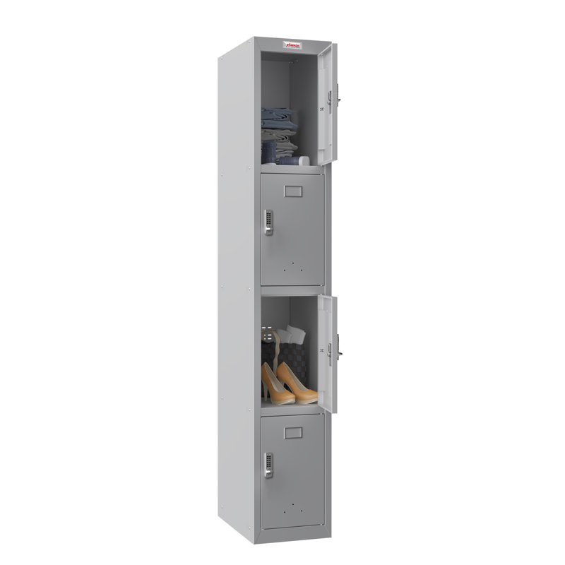 Metal 4 - Tier 30cm with Electronic, Grey