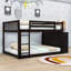 4 Drawers Wood Bunk Bed With Shelves-581376245-581376243