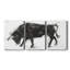 Toro I - Toile tendue avec châssis de qualité supérieure - Prêt à être accroché-841278130