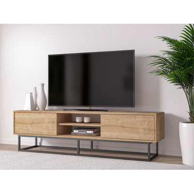 Fitzgibbon 71'' Iron Legs Media Console