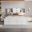 Lit plateforme avec rangement 8 têtes de lit Brackney-1404592744-1404592747