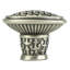 YACHT CLUB OVAL KNOB IN ANTIQUE NICKEL PLATE