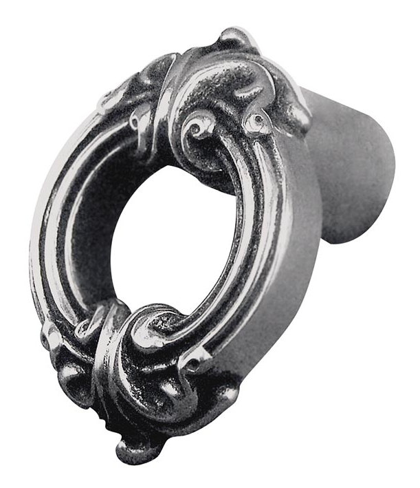 Sforza Novelty Knob, Polished Gold, 1" H x 1" W x 1.125" D