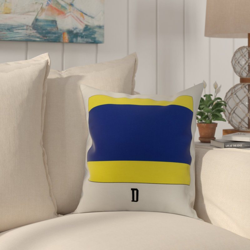 Housse de coussin carré Nantucket, 26 po x 26 po