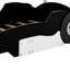 Lit plateforme simple en forme de voiture de course avec roues, noir-2002732120-2002732121