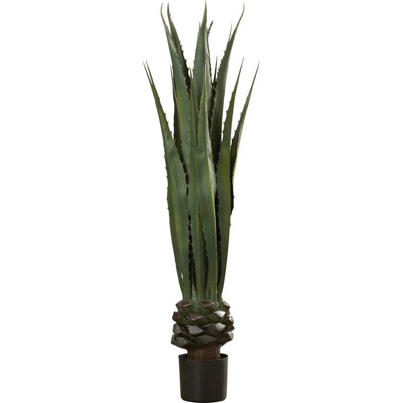 132.08cm Faux Succulent Plant in Planter