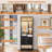 Freestanding Small 24" Closet System With 2 Wood Drawers-2060948992