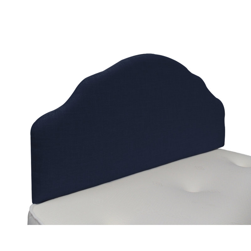 Upholstered Headboard, Blue , Double