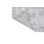 Tapis oriental gris / blanc en coton / chenille à tissage plat rectangulaire-86654167
