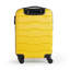 3pc Abs Mustard Yellow Luggage Set