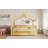Wooden House Bed With Trundle-1844559679