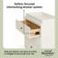 Commode 3 tiroirs avec surmatelas Kyoto-106743252