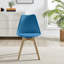 Chaise d'appoint rembourrée en faux cuir Stolm-699635335