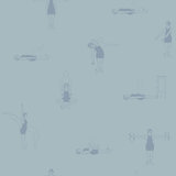 Swim Exercise 33' L x 20.5" W  Wallpaper Roll