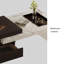 With Wood Storage Cabinet Retractable Square & Rectangular Coffee Table