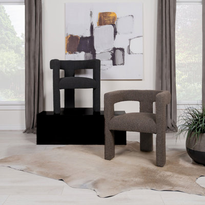 Chaise d'appoint rembourrée Mckinley