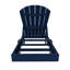 Méridienne inclinable en poly 77,7 po-87553206