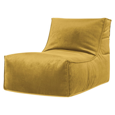 Gouchee Home Rock Large Velvet Bean Bag Lounger by Trule