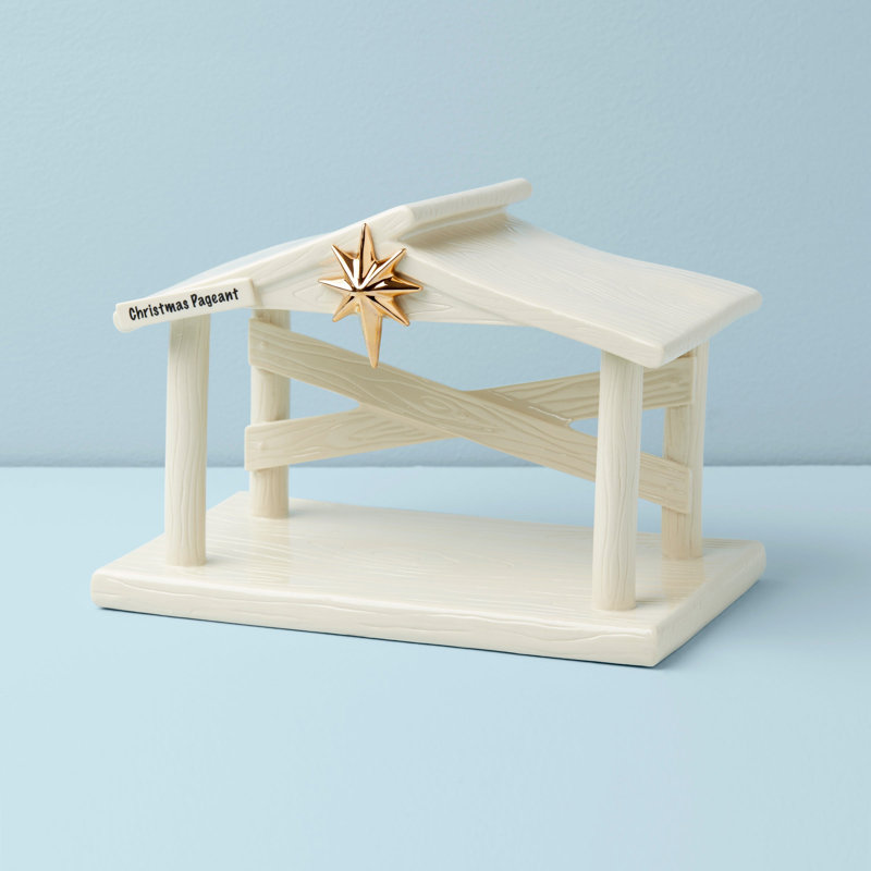 «Peanuts The Christmas Pageant Creche With Star»