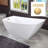 Shade 67'' x 31'' Soaking Acrylic Bathtub-59001525