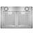 30 in. 217 CFM Convertible Wall Mount Range Hood in Stainless Steel w/ Tempered Glass,Black Touch Panel, Carbon Filters