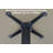 Pine Metal Base Dining Table-55808915